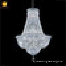 Chrome finish mini excellent crystal empire chandelier for bedroom lighting decor 17264